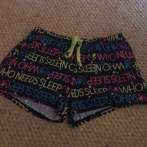 Sleepwear shorts